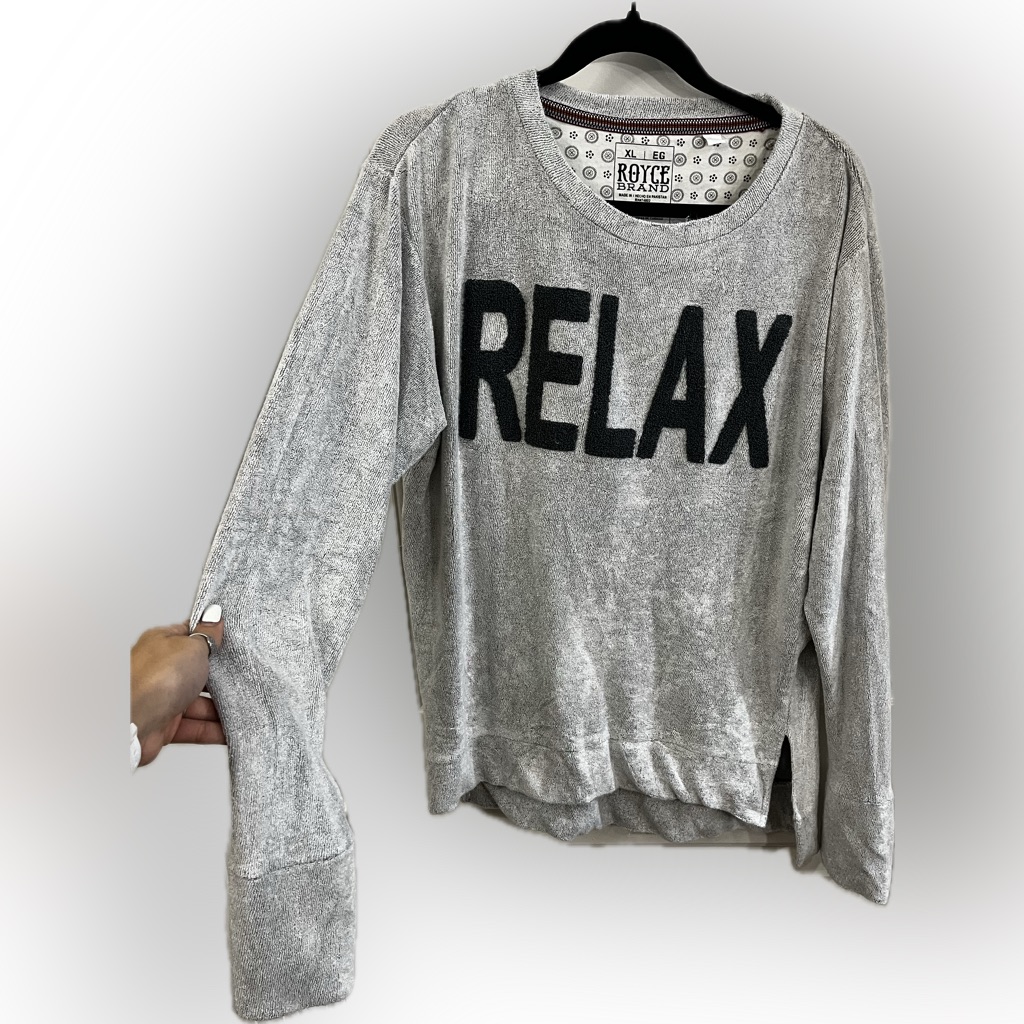 Royce Brand Relax Womens Crewneck Sweatshirt Royce Brand Relax Womens Crewneck Sweatshirt